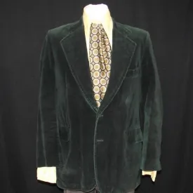 70s Velvet Dandy Man (Green)