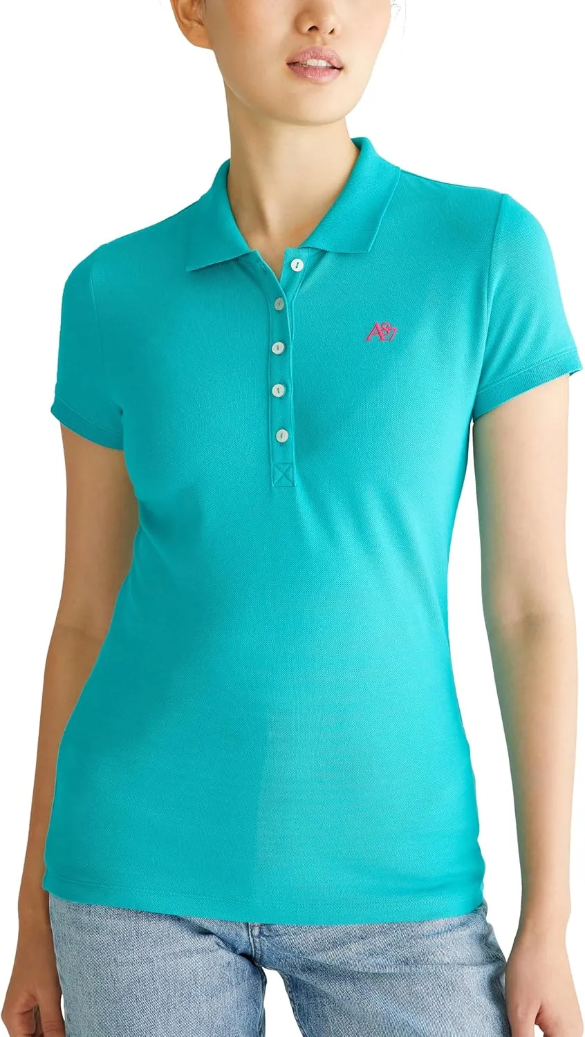 AEROPOSTALE Women's Aero Solid A87 Polo
