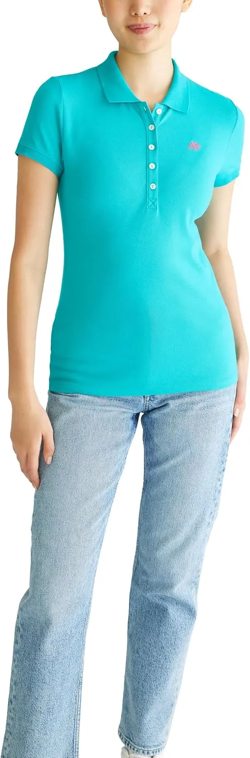 AEROPOSTALE Women's Aero Solid A87 Polo