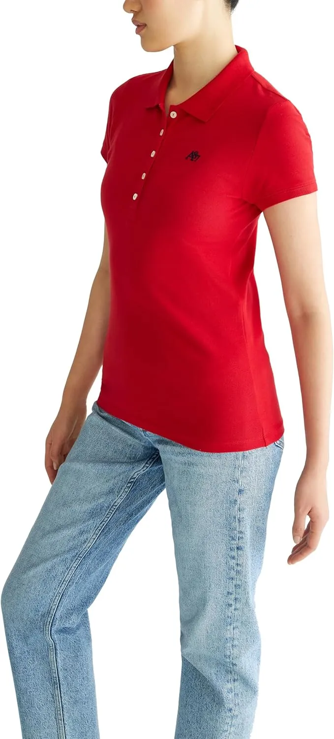 AEROPOSTALE Women's Aero Solid A87 Polo