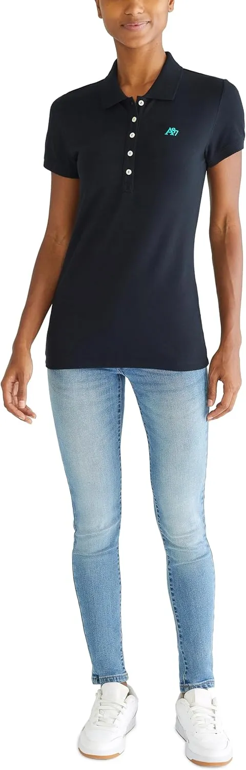 AEROPOSTALE Women's Aero Solid A87 Polo