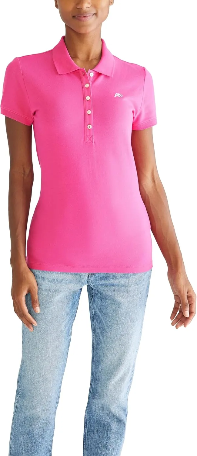 AEROPOSTALE Women's Aero Solid A87 Polo