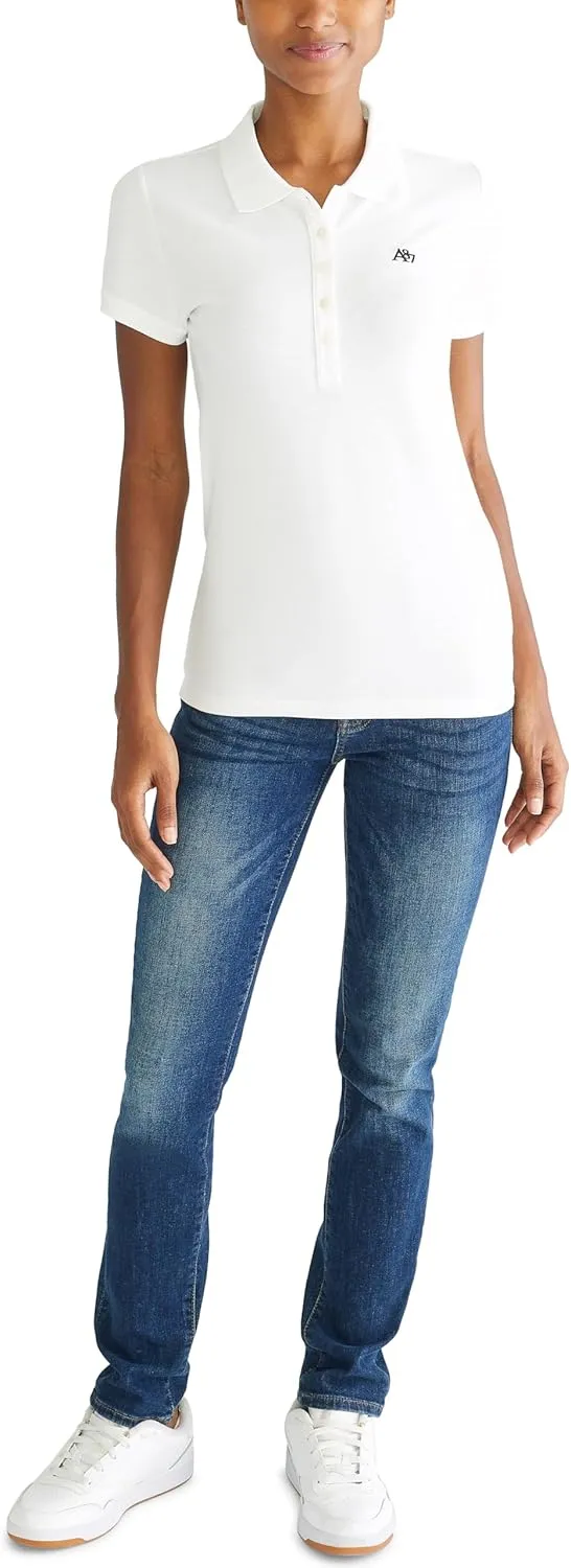 AEROPOSTALE Women's Aero Solid A87 Polo