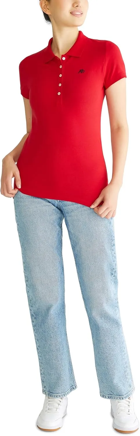 AEROPOSTALE Women's Aero Solid A87 Polo