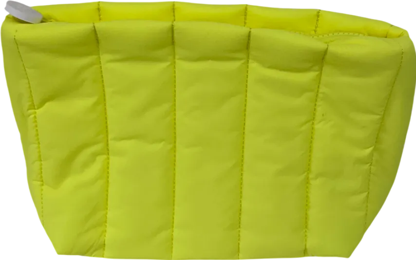 Drunk Elephant Mellow Puffer Pouch Yellow One size