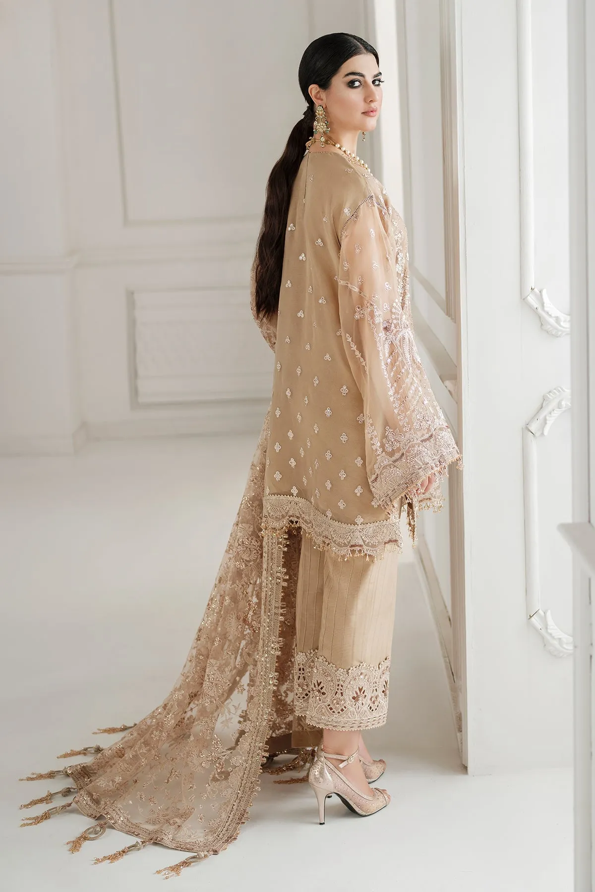 Festive '23 - Embroidered Chiffon Ch10-04