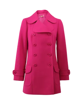 Flap Pocket Pea Coat