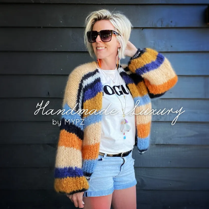 Knitting Kit – MYPZ Chunky Mohair Cardigan Faith No.15 (ENG-NL)