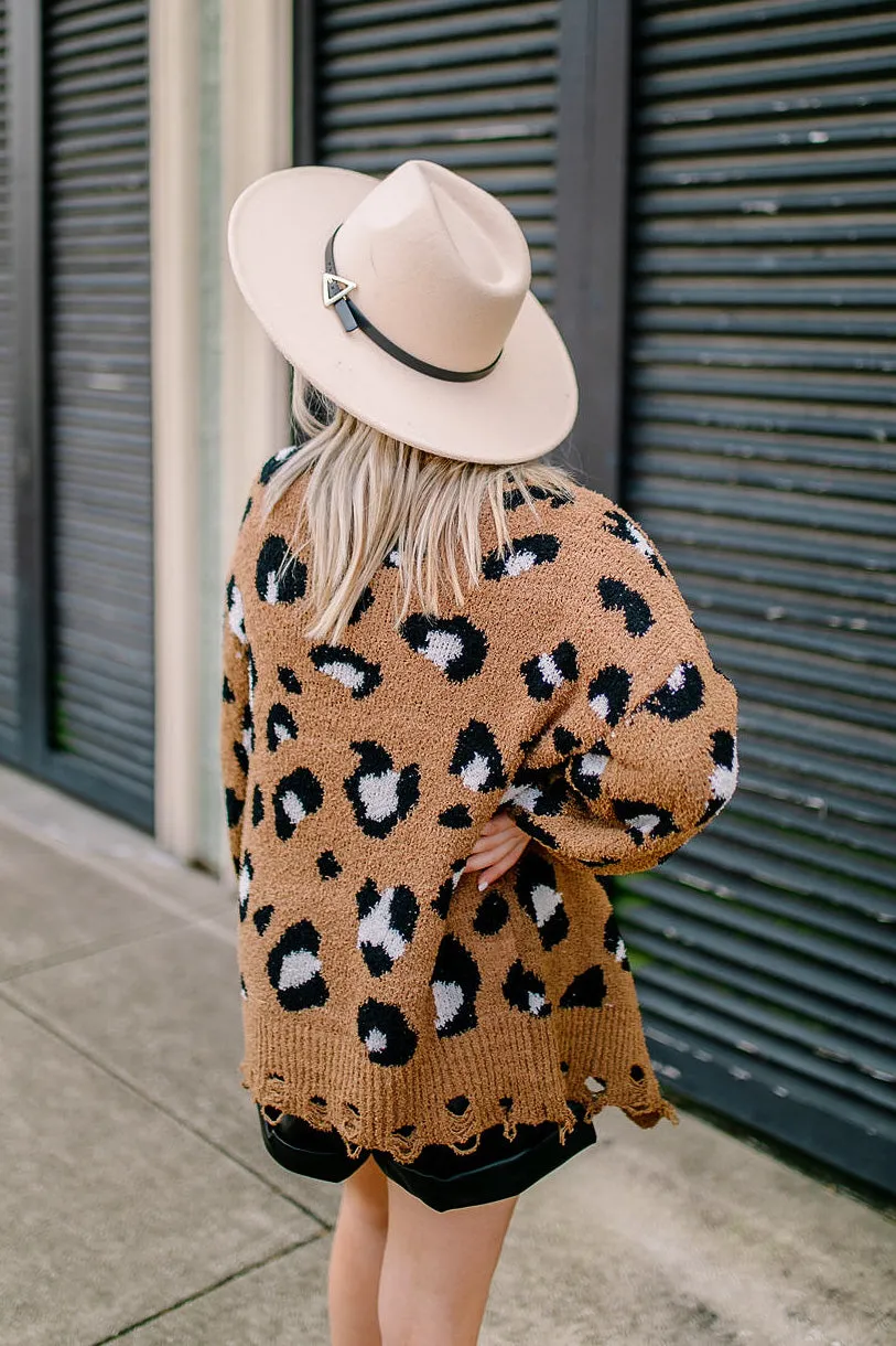 Marley Chunky Leopard Cardigan