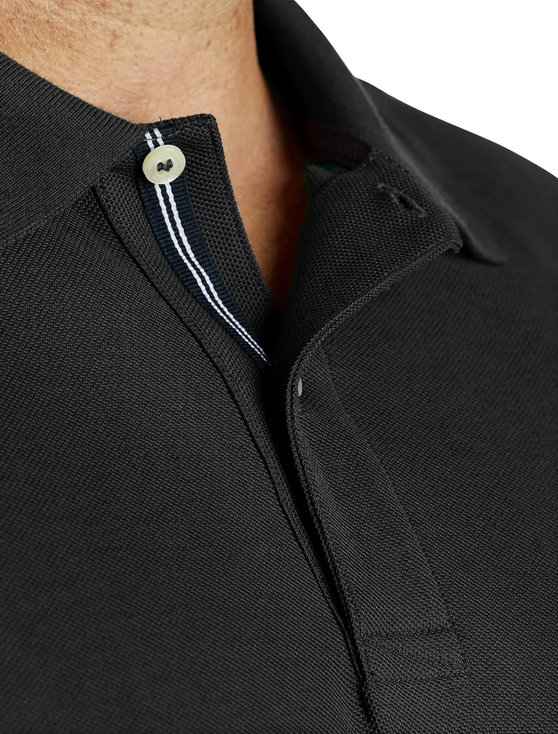 Nautica Men's Big and Tall Classic Fit Short Sleeve Solid Performance Deck Polo Shirt
