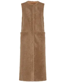 Nut and Jungle Vintage Shearling Minnesota Vest