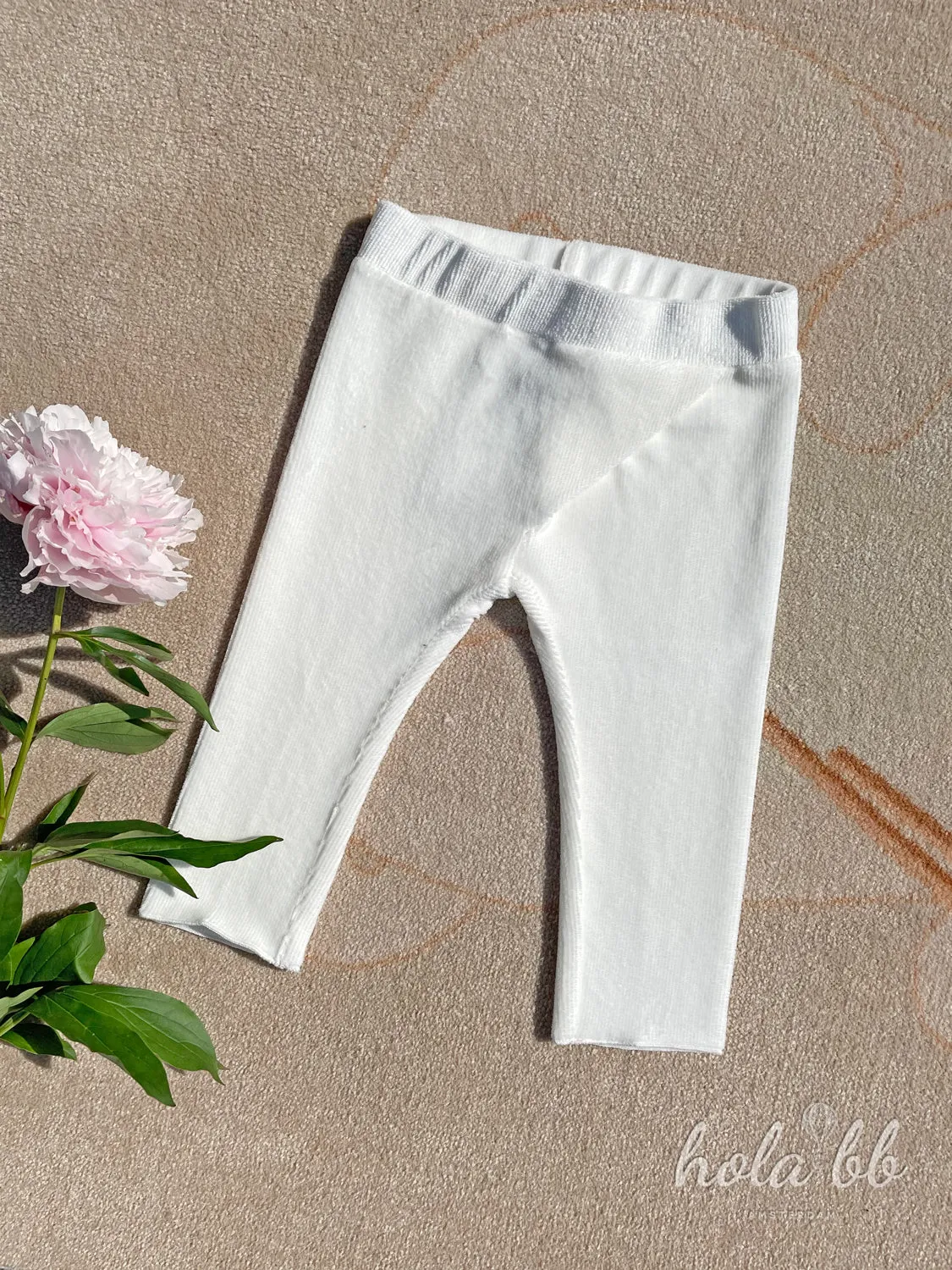 Rib Velvet trousers