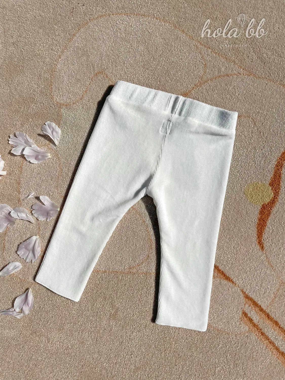 Rib Velvet trousers