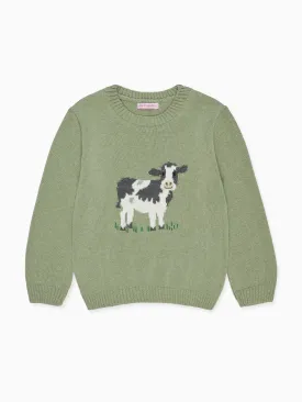 Sage Berto Cotton Boy Sweater