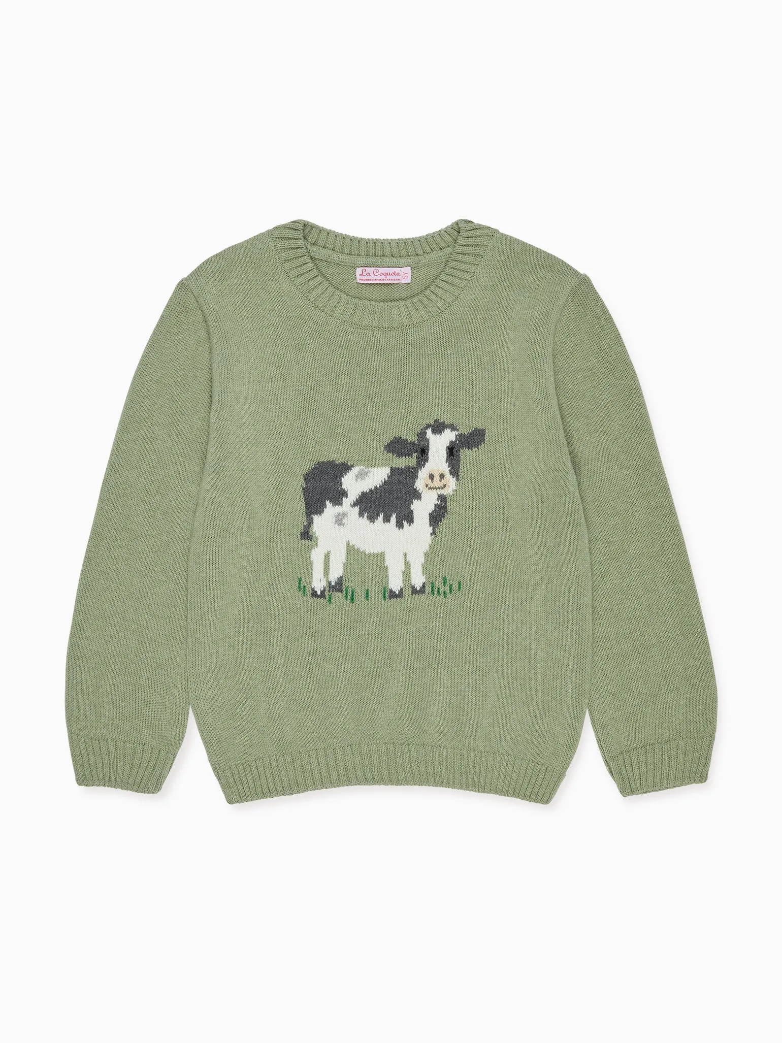 Sage Berto Cotton Boy Sweater