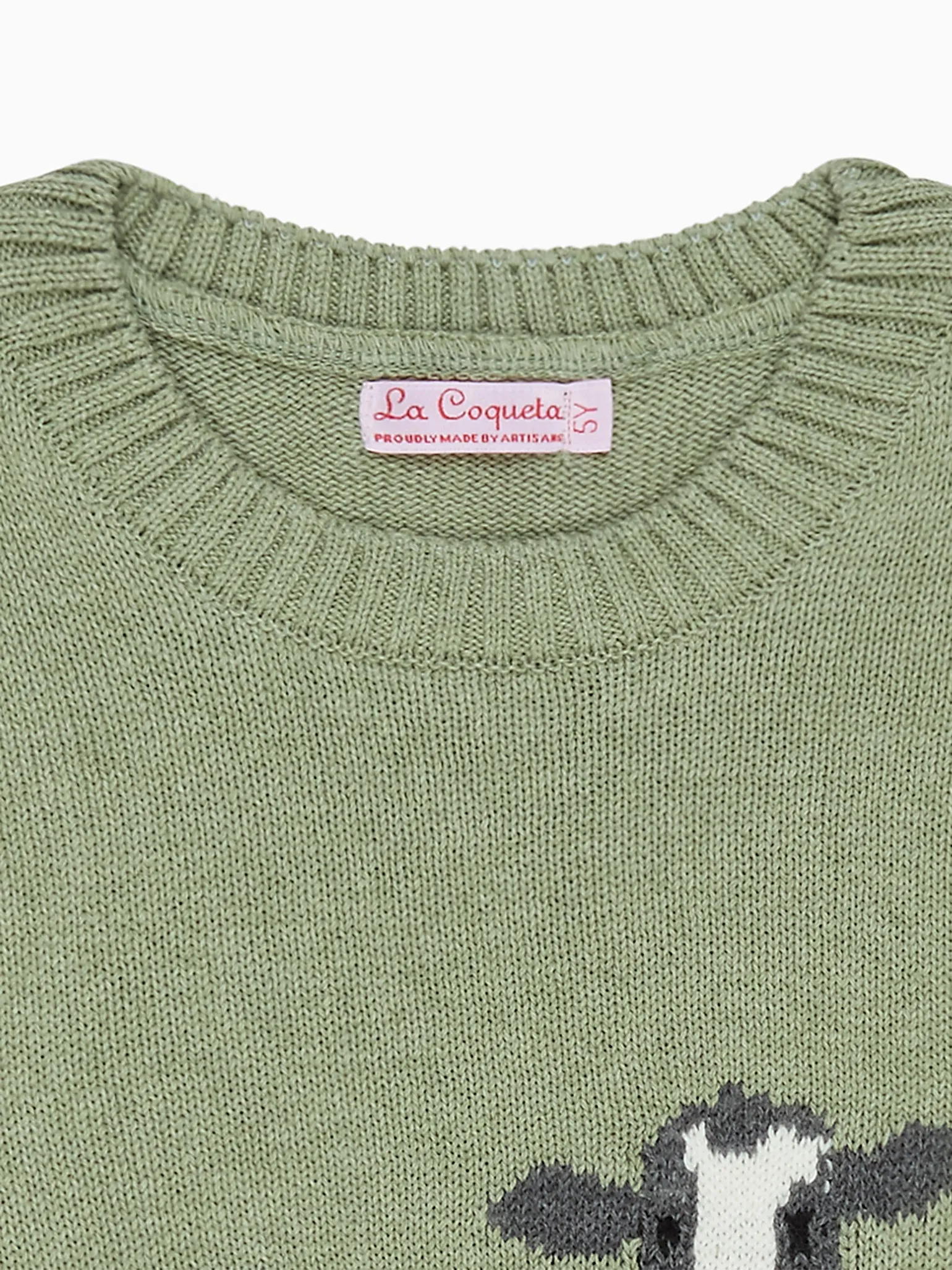 Sage Berto Cotton Boy Sweater