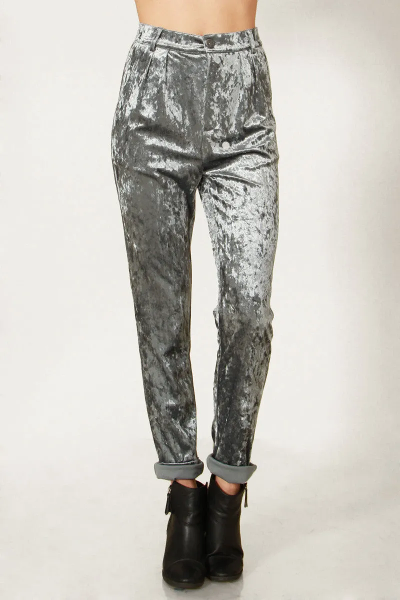 Sea Glass Velvet Pants
