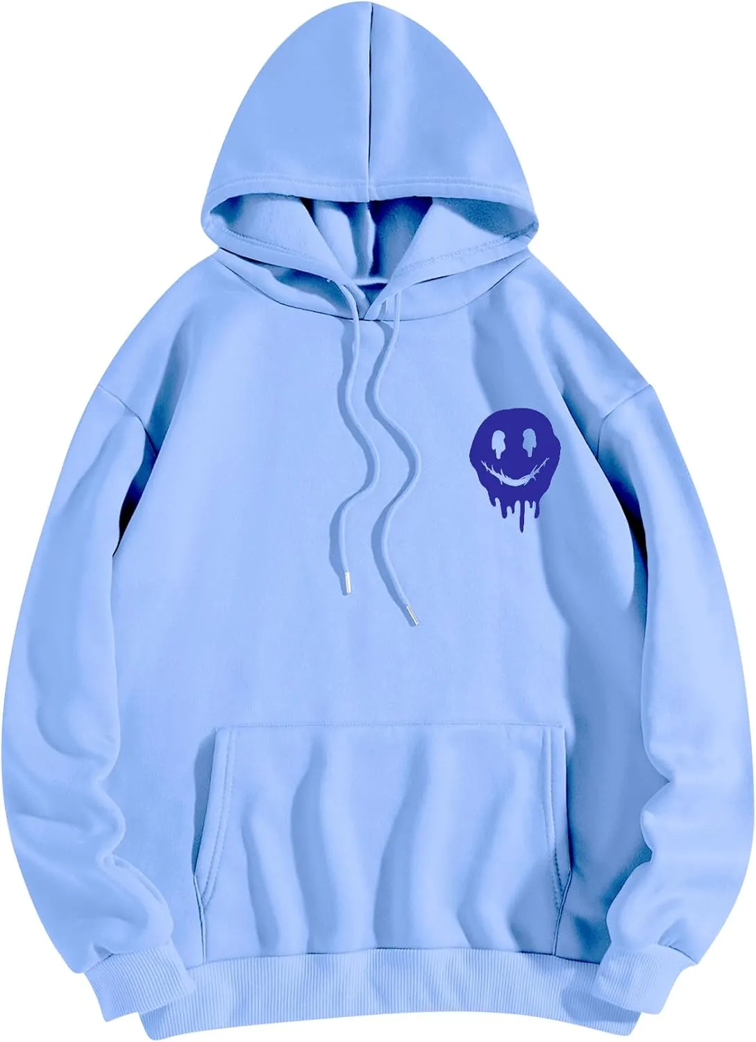 SOLY HUX Women's Oversized Sweatshirt Graphic Hoodies Casual Long Sleeve Loose Pullover Tops with Kangaroo Pocket