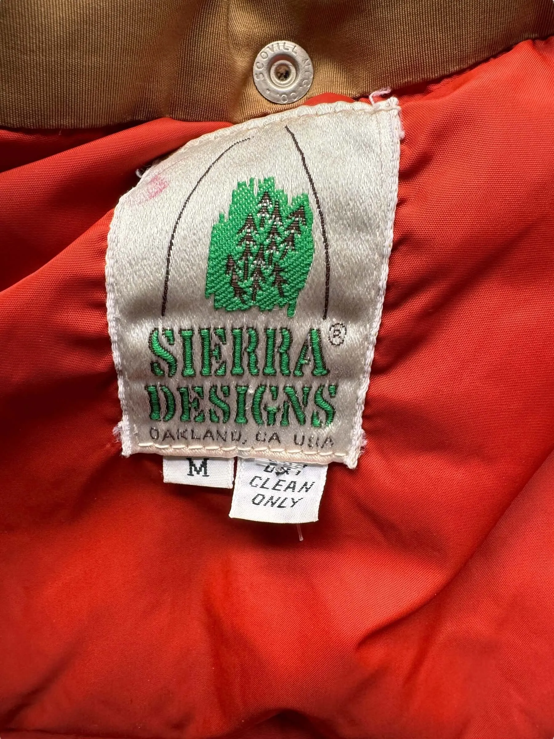 Vintage Sierra Designs Down Puffer SZ M